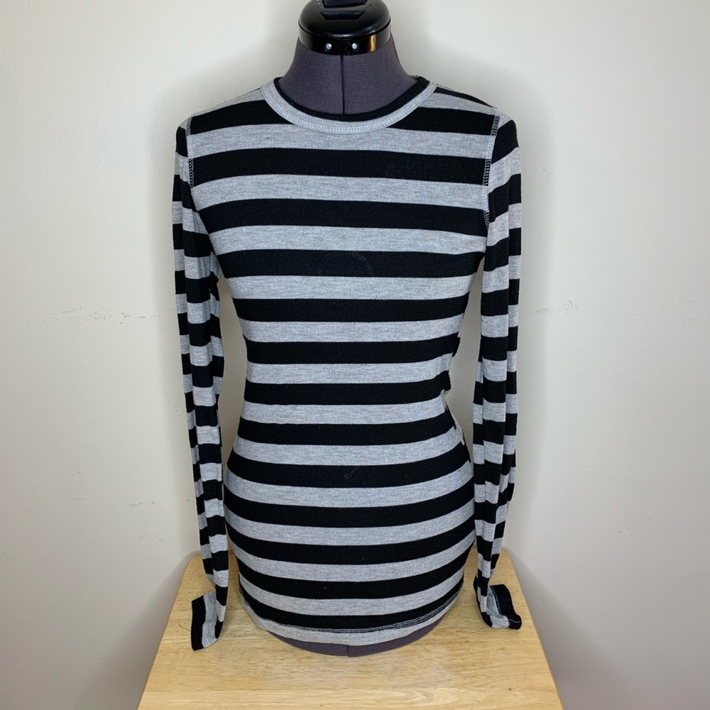 Vintage Forever 21 Striped & Stretchy Long Sleeve
